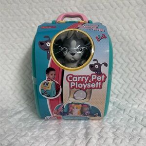 Carry Pet Playset with Dog Toy